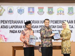 BPK Beri Opini WTP Tanpa Catatan ke Pemkab Serang