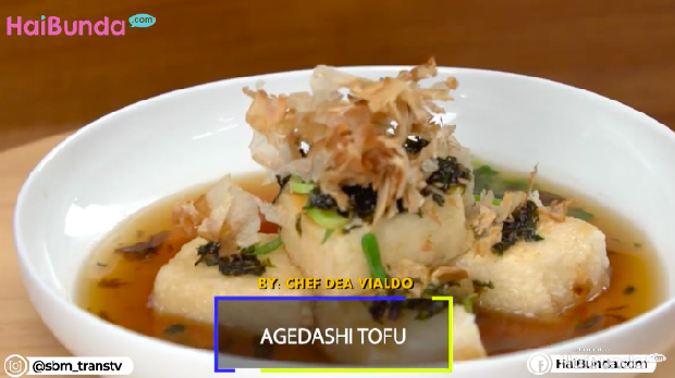 Menu Buka Puasa: Agedashi Tofu, Lembutnya Tahu plus Kuah Kaldu