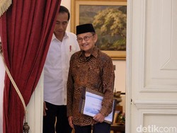 Keyakinan Habibie terhadap Jokowi
