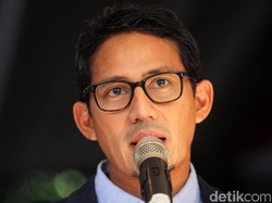 Prabowo Cek Kesehatan ke Eropa, Sandi: Ingin Pastikan Kondisi Usai Kampanye