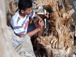 Menengok Desa Penghasil Kerajinan Ukiran Kayu Jepara