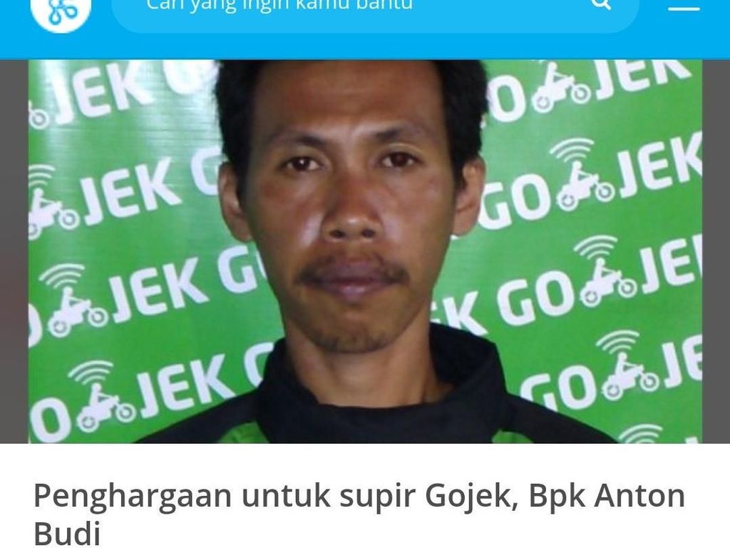 Salut! Driver Ojol Ini Tetap Antar Makanan Meski Motor Raib Salut! Driver Ojol Ini Tetap Antar Makanan Meski Motor Raib