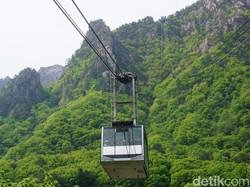 Ini Kereta Gantung Paling Terkenal di Korea Selatan