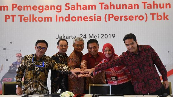 Telkom Bagikan Dividen Rp16,23 Triliun