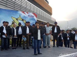 Jelang Mudik Lebaran, Rini Jajal Tol Trans Sumatera