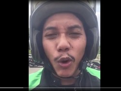 Polisi Tangkap Driver Ojol yang Ajak Lempar Kotoran ke Dalam Panser