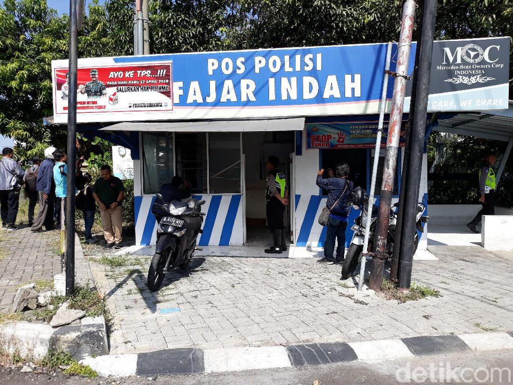 Begini Kondisi Pos Polisi di Solo Pascakebakaran Begini Kondisi Pos Polisi di Solo Pascakebakaran