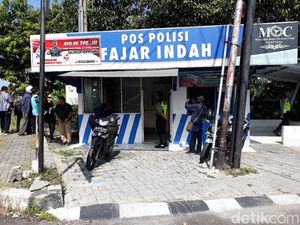 Begini Kondisi Pos Polisi di Solo Pascakebakaran Begini Kondisi Pos Polisi di Solo Pascakebakaran