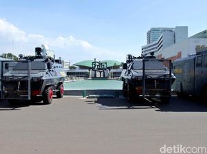 TNI-Polri Jaga Ketat Gedung DPR
