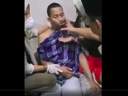 Viral Prabowo Beri Kopi ke Korban 22 Mei, Dokter Ingatkan Risiko Tersedak