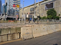 Weekend di Jalan MH Thamrin Pascaaksi Rusuh 22 Mei