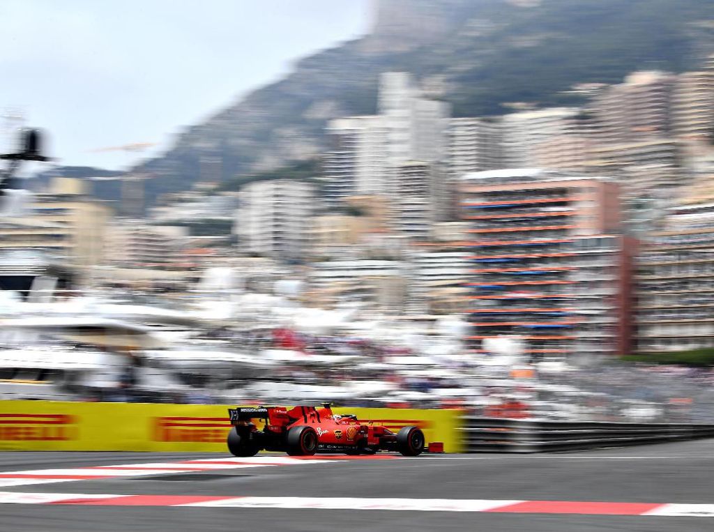 Ungguli Duo Mercedes, Leclerc Tercepat di FP3 GP Monako