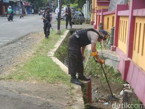 Tim Labfor Datangi Lokasi Penembakan di Mako Brimob Purwokerto