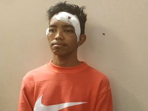 Kaget Andri Bibir Pemasok Batu Rusuh 22 Mei Diciduk Polisi Kaget Andri Bibir Pemasok Batu Rusuh 22 Mei Diciduk Polisi