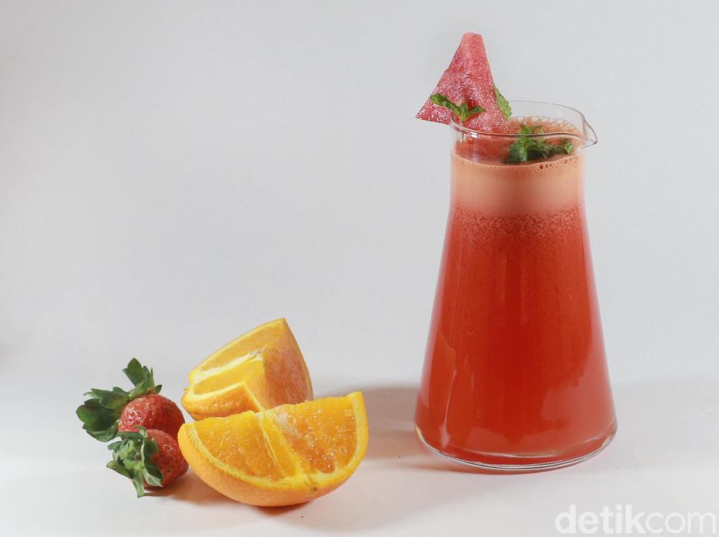 Resep Ramadan : Jus Basil Jeruk Semangka Resep Ramadan : Jus Basil Jeruk Semangka