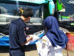 Jelang Mudik, 3 PO Bus Disidak Dishub Ciamis