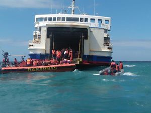 Kapal Penyeberangan Lombok-Bali Kandas, 194 Penumpang Selamat