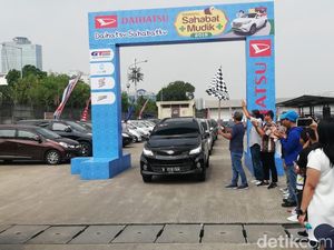 Daihatsu Berangkatkan Ratusan Keluarga untuk Mudik Lebaran
