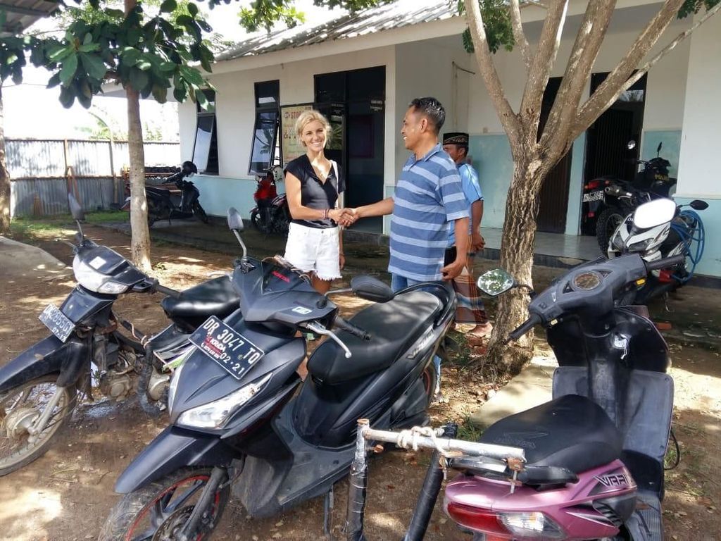 Polisi Tangkap Satpam yang Curi Motor WN Amerika di NTB Polisi Tangkap Satpam yang Curi Motor WN Amerika di NTB