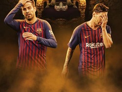 Barcelona harus meratapi nasib gagal menjadi juara Copa del Rey dan gagal meraih gelar keduanya musim ini. Lionel Messi dkk harus puas hanya meraih satu gelar dari ajang LaLiga. (Foto: brfootball)