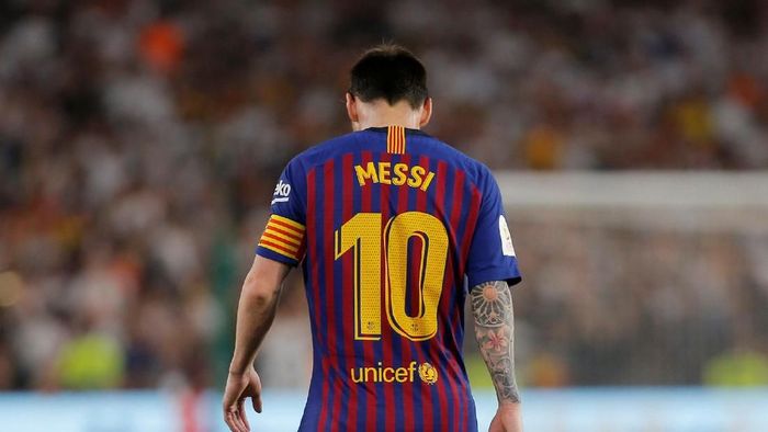 Lionel Messi gagal membawa Barcelona juara Copa del Rey. (Foto: Jon Nazca/REUTERS)