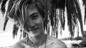 Pesona Lucky Blue Smith, Model Ganteng Sensasional yang Punya Anak di Usia 19