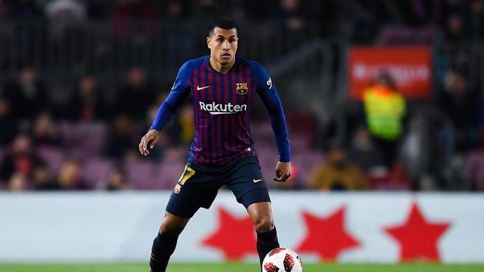 Jeison Murillo, satu-satunya peraih double winner di Spanyol musim ini. (Foto: David Ramos/Getty Images)