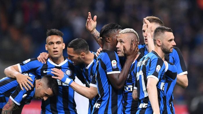 Inter Milan menang atas Empoli dan finis empat besar Serie A (Alberto Lingria/REUTERS)