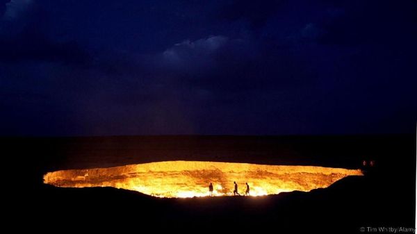 Foto: Katanya Ini Gerbang Neraka di Dunia Nyata