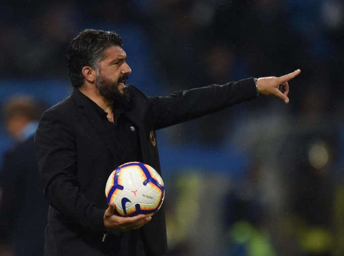 Gennaro Gattuso gagal meloloskan AC Milan ke Liga Champions musim depan (Tullio M. Puglia/Getty Images) Gennaro Gattuso gagal meloloskan AC Milan ke Liga Champions musim depan (Tullio M. Puglia/Getty Images)