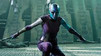 Foto: Cantiknya Karen Gillan yang Berubah Drastis saat Tidak Menjadi Nebula