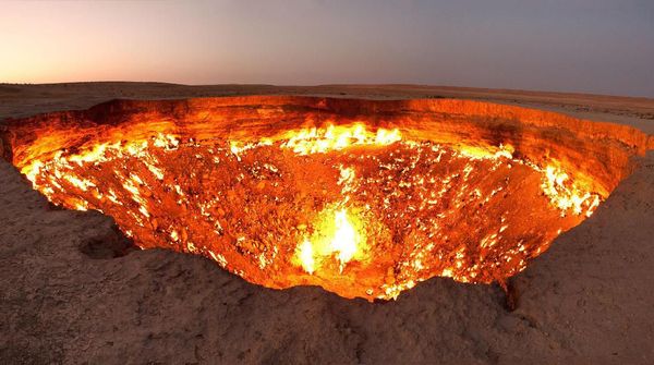 Menguji Nyali Ke Gerbang Neraka di Turkmenistan