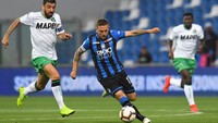 Sejak awal pertandingan Atalanta langsung menggempur pertahanan Sassuolo. Di menit ke-3 Remo Freuler membuat tembakan keras kaki kiri dari luar kotak penalti. Namun, tendangan itu belum mampu merobek gawang Sassuolo.