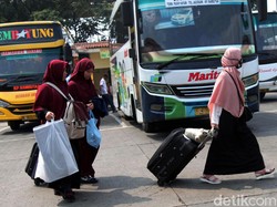 Daftar Tarif Mudik Naik Bus dari Terminal Kampung Rambutan