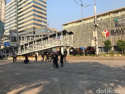 Hari Ini, Jalan di Depan Bawaslu Masih Ditutup