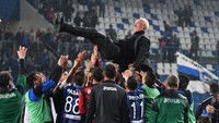 Usai itu tak ada gol tambahan. Atalanta menang 3-1 dan mencatat sejarah terbaik klub dengan lolos ke Liga Champions.