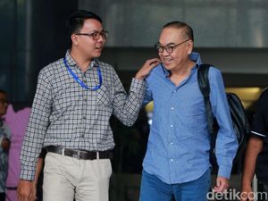 Johannes Kotjo Tinggalkan KPK Usai Diperiksa