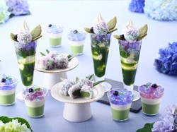 Cantiknya Bunga Hydrangea Jadi Tren Dessert Musiman di Jepang