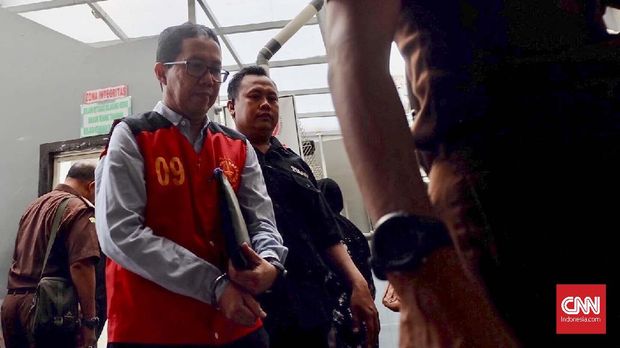 Joko Driyono jalani sidang pemeriksaan saksi.