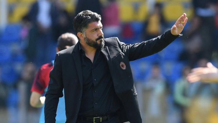 Gennaro Gattuso pisah jalan dengan AC Milan (REUTERS/Jennifer Lorenzini) Gennaro Gattuso pisah jalan dengan AC Milan (REUTERS/Jennifer Lorenzini)