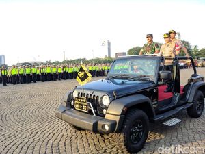 Apel Operasi Ketupat, Kapolri Ingatkan Kerawanan Pascapemilu Apel Operasi Ketupat, Kapolri Ingatkan Kerawanan Pascapemilu