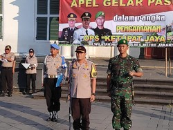 Polisi Patroli 24 Jam di Perumahan Warga Jakbar yang Ditinggal Mudik