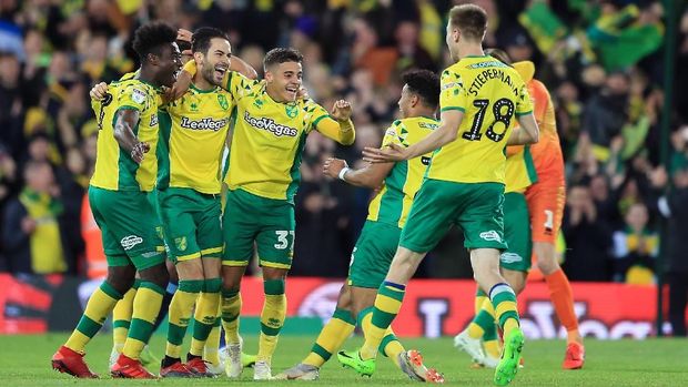 Norwich City promosi ke Premier League dengan menjadi juara Divisi Championship.