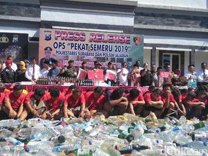 Ungkap 3.917 Kasus, Polrestabes Surabaya Jawara Operasi Pekat Semeru 2019