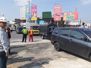 Underpass Kentungan Sleman Dibuka Sebagian untuk Arus Mudik