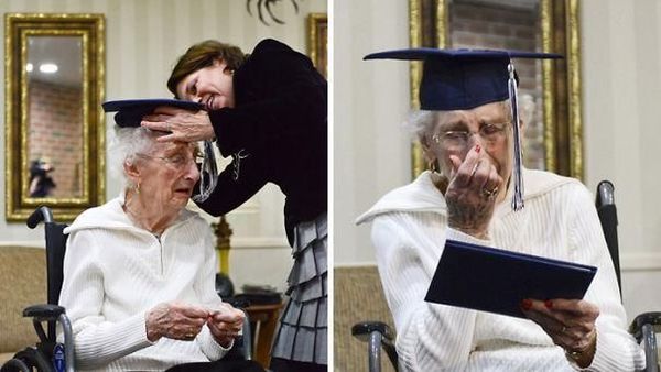 Potret Haru Bukti Pendidikan Tidak Pandang Usia