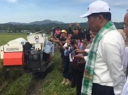 Mentan Dukung Program Sejuta Ton Beras di Kabupaten Konawe