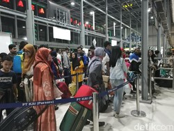 H-3 Lebaran, Sudah 200.000 Pemudik yang Berangkat dari Stasiun Senen