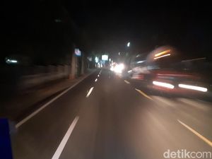 Selepas Tol Pejagan, Jalur Tengah Arah Yogyakarta Lancar