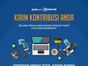 Kirim Foto atau Video Saat Mudik Bisa Dapat Jutaan Rupiah